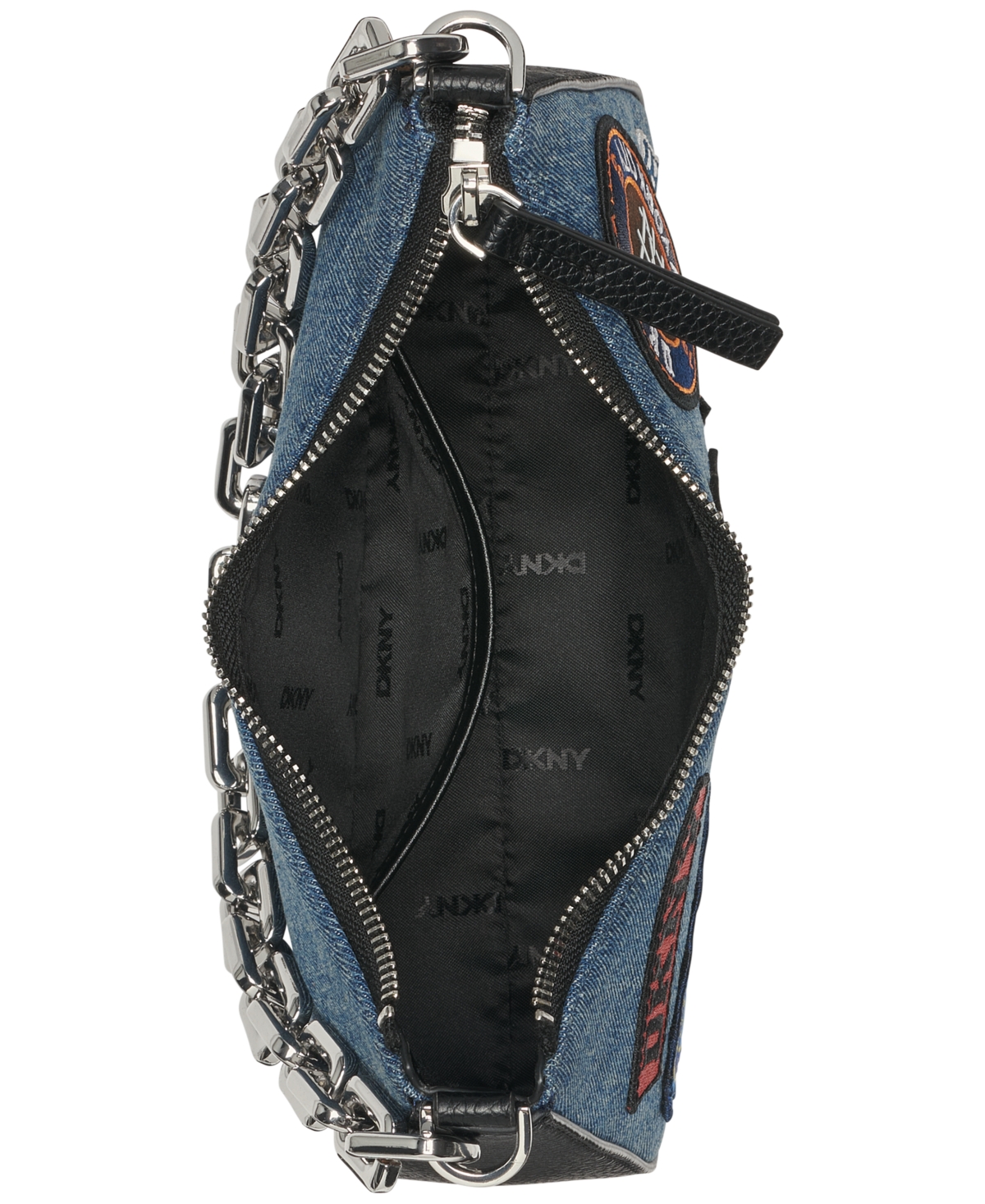 DKNY 1989 CAPSULE DEMI SMALL DENIM CROSSBODY 