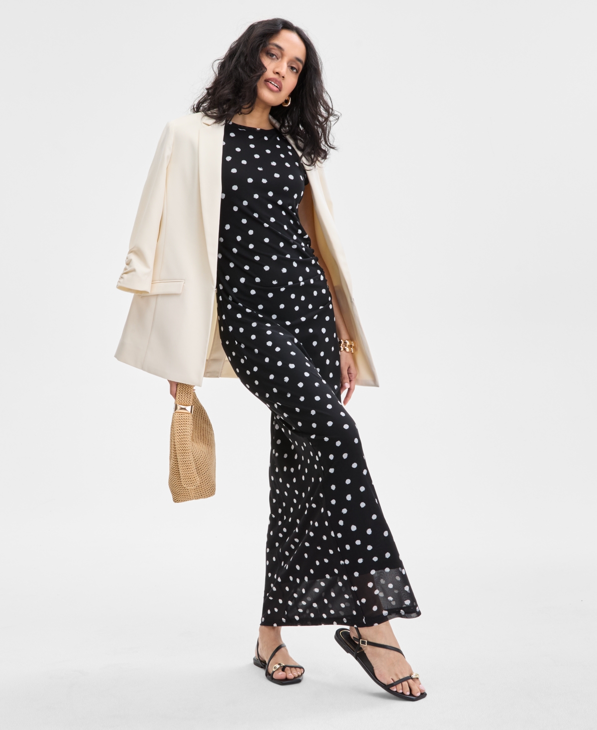 INC INTERNATIONAL CONCEPTS WOMEN'S PRINTED MAXI DRESS, EXCLUSIVELY AT MACY'S 