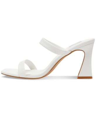 Women's Yorke Two-Band Square-Toe High-Heel Dress Sandals