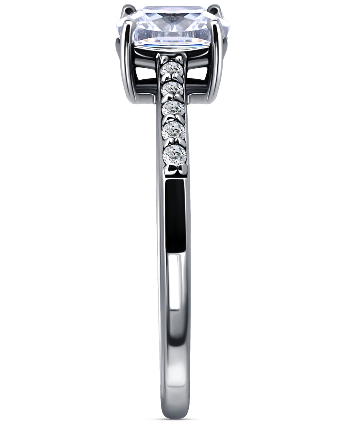 Giani Bernini Cubic Zirconia Ring (2-5/8 Ct. T.w.) In Sterling Silver, Exclusively At Macy's In Silver