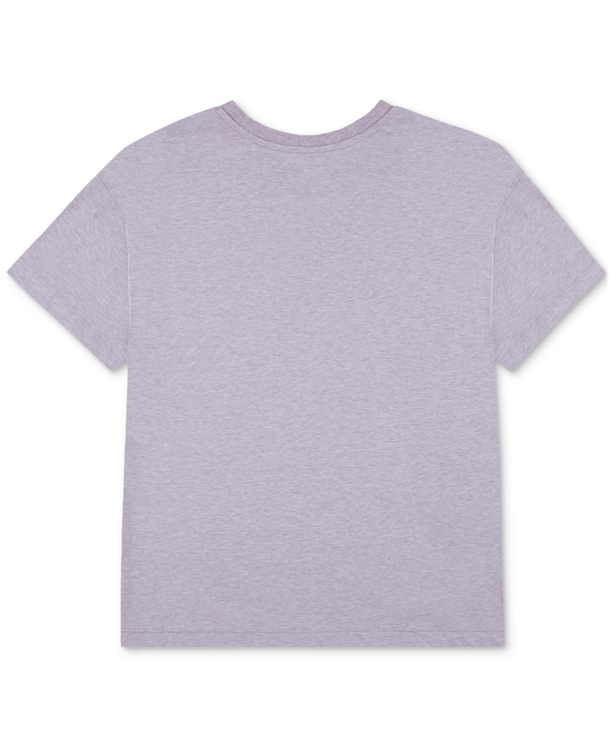 Shop Hurley Big Girls Cosmic Bloom Oversized Graphic T-shirt In Galactic Lilac Heather