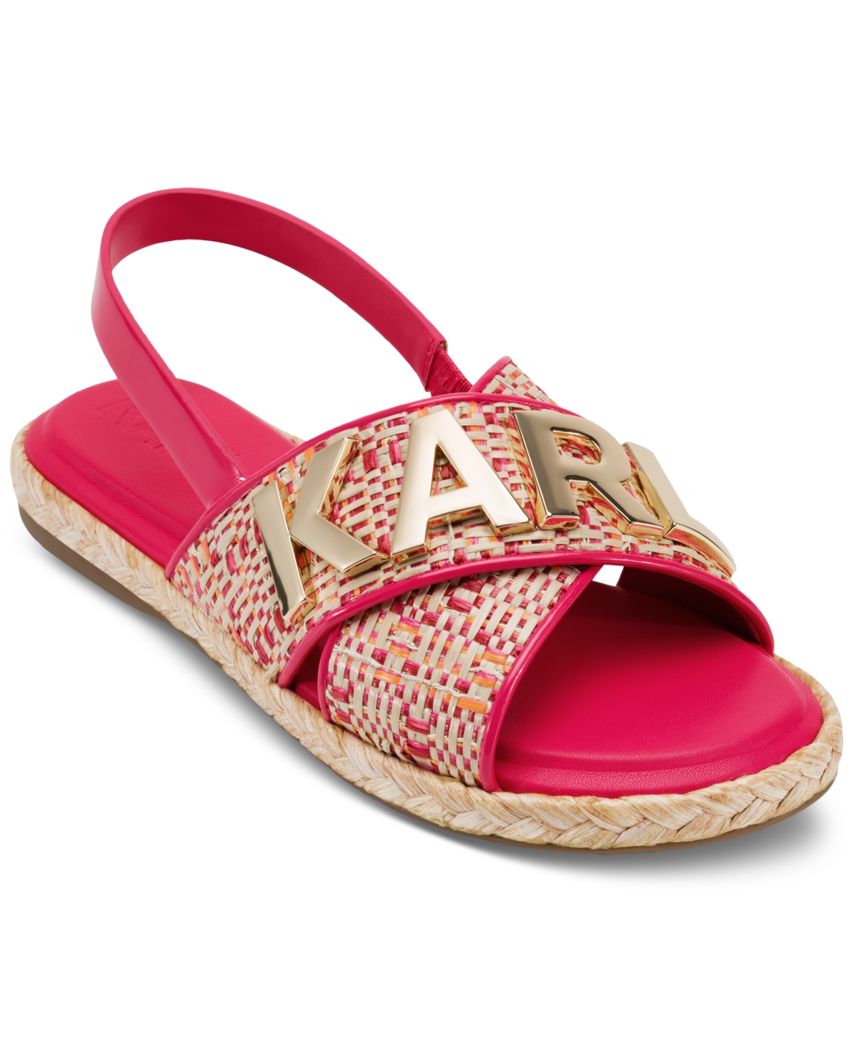 KARL LAGERFELD WOMEN'S CHARLA SLINGBACK SANDALS 