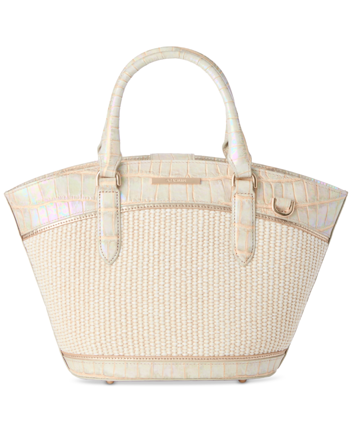 Jenny Medium Leather Satchel - Tiramisu