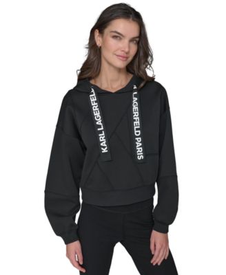 Women's Karl Logo String Hoodie