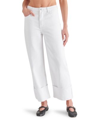 Women's Noeli Wide-Leg Cuffed Jeans 