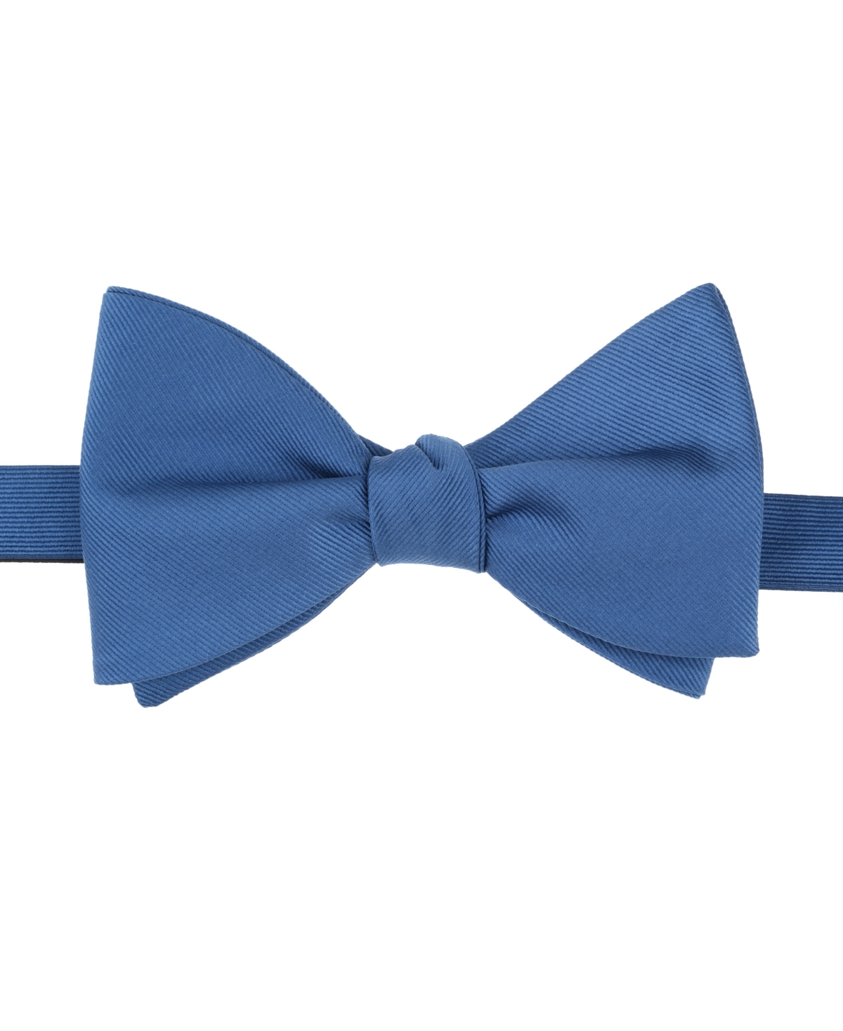 Bar Iii Men's Piercy Solid Bow Tie, Exclusively At Macy's In Denim