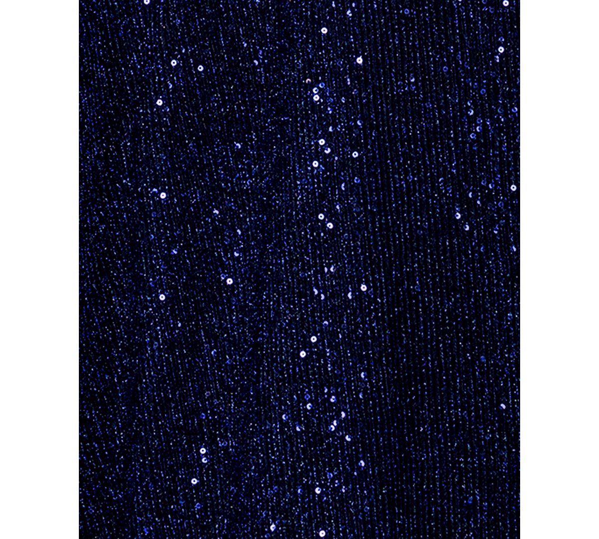 Xscape Women's Sequined Plunge-neck Sleeveless Gown In Navy