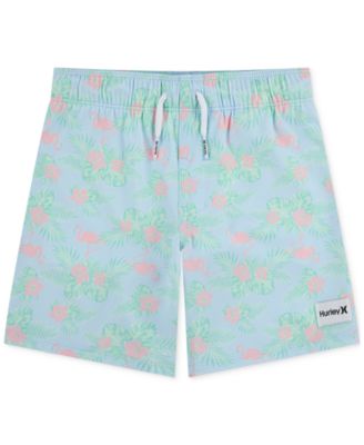 Big Boys Flamingo Printed Pull-On Swim Shorts	