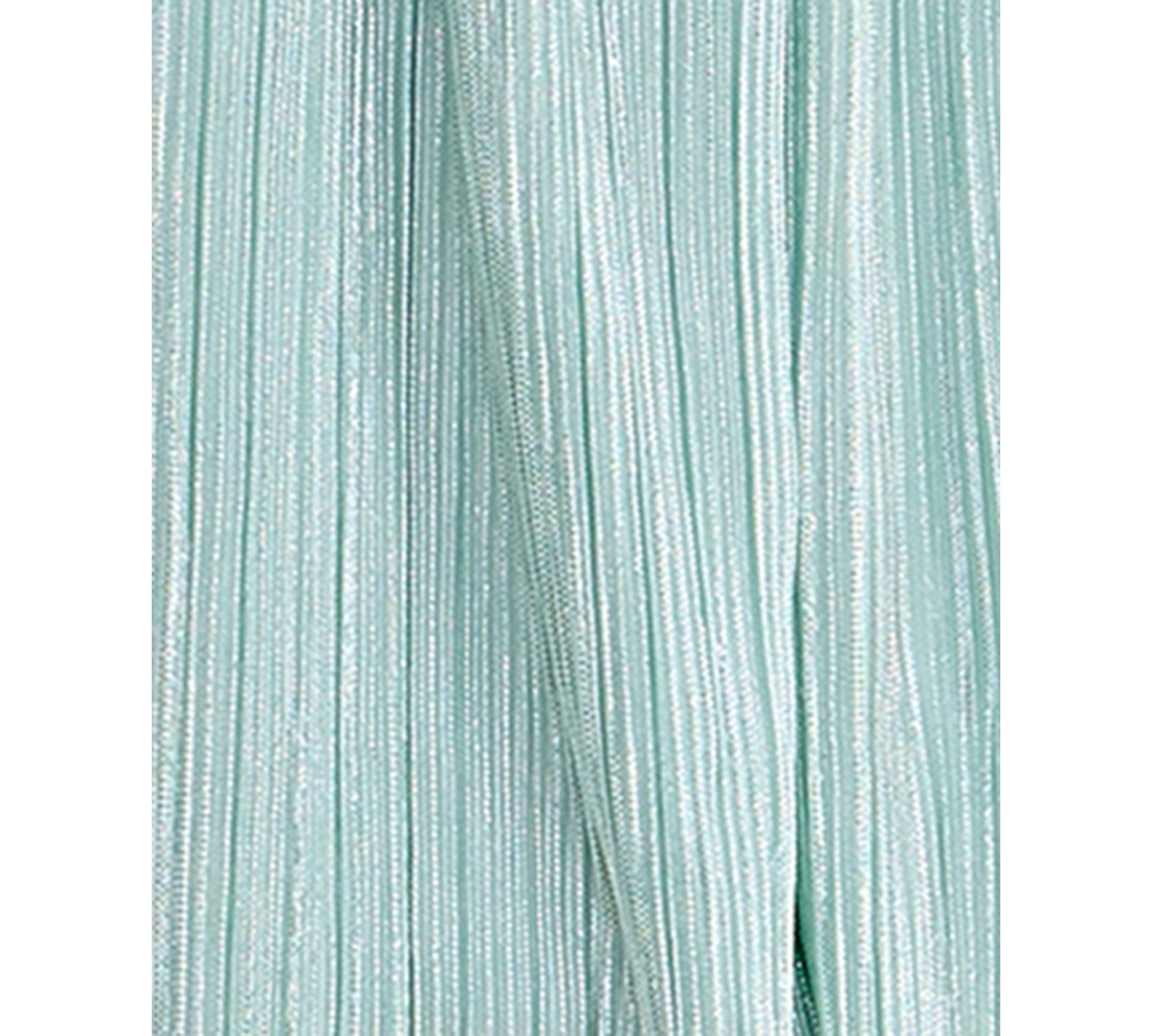 KATIA RAE WOMEN'S FOIL-KNIT TWIST-FRONT LACE-UP-BACK DRESS 