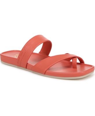 Women's Estella Open Square Toe Slide Flat Sandals