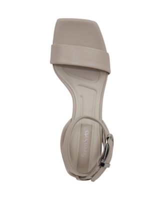 Women's Savini Open Square Toe Ankle Strap Dress Sandals