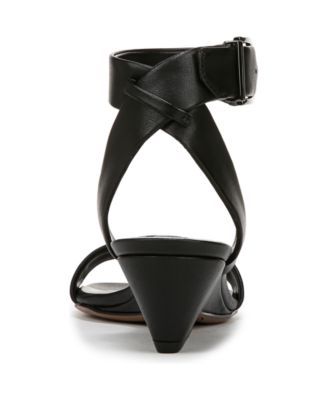 Savini Square Toe Ankle Strap Dress Sandals