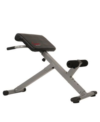 45° Hyperextension Roman Chair Machine, Height Adjustable Home Exercise Sport Bench, Foldable, SF-BH6629