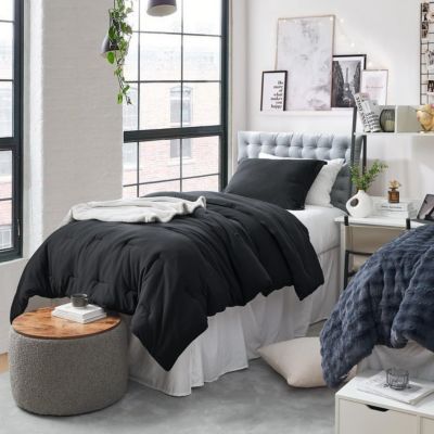 Yoga Pants - Oversized Cooling Comforter Set - Black