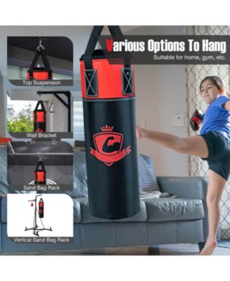 11 Pounds Kids Punching Boxing Bag Set