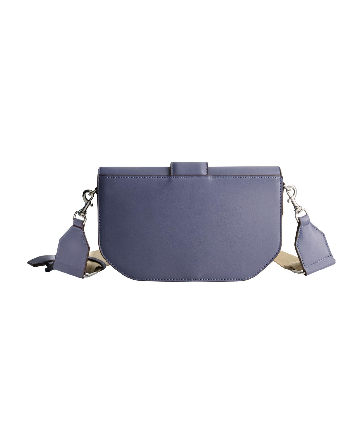 Shoulder Bag with Signature Logo Accent