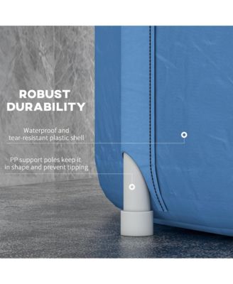 Portable Cold Plunge Tub, Ice Bath Tub with Thermo Lid, Dark