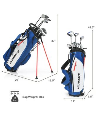Men s Profile Complete Golf Club Package Set Includes 10 Pieces