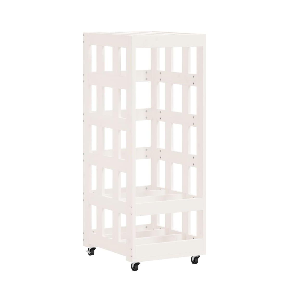 Patio Bed 76.8"x23.6" Poly Rattan - White