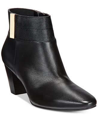 Alfani Women's Step 'N Flex Palessa Booties, Created for Macy's - Boots ...