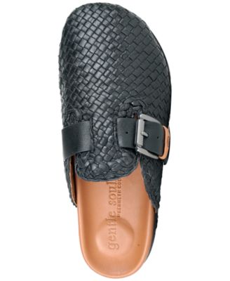 Women's Brantley Woven Buckled Clogs