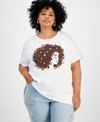 Hybrid Apparel - Trendy Plus Size Black History Month Graphic Tee