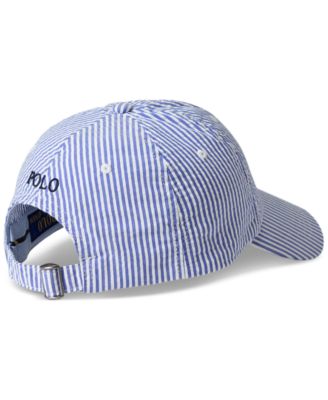 Men's Seersucker Ball Cap