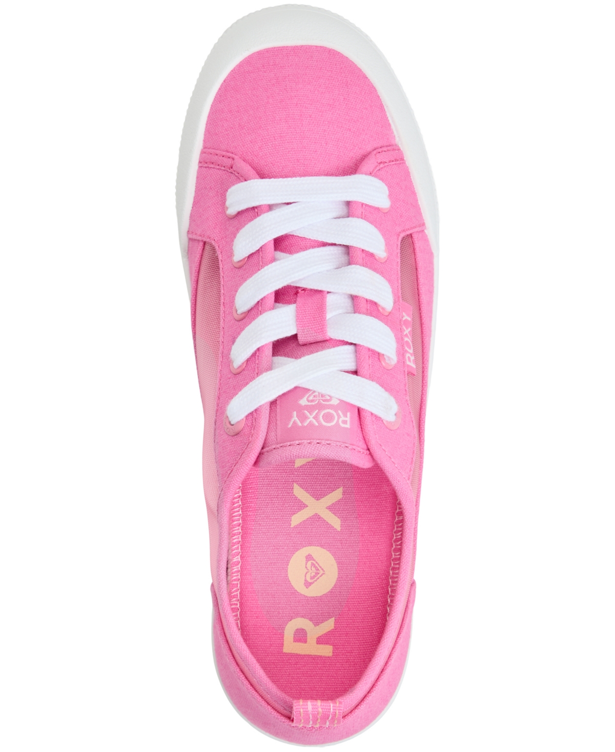 Roxy Women's Shorebreak Lace-up Sneakers In Medium Pink
