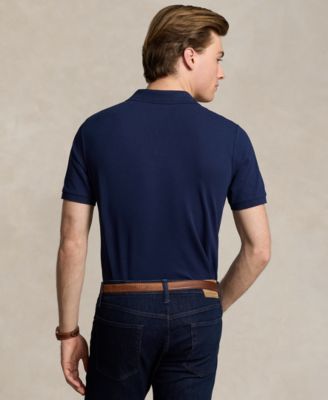 Men's Classic-Fit Stretch Mesh Polo Shirt