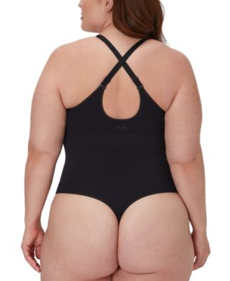 Women's Everyday Seamless Shapewear Thong Bodysuit DMS830