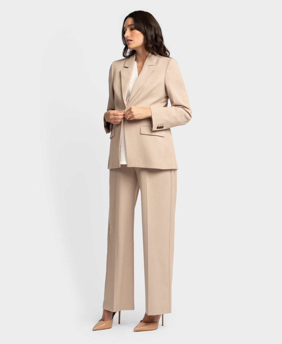 SERAPHINE WOMEN'S MATERNITY WIDE LEG PANTS 