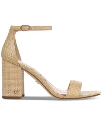 Women's Daniella Two-Piece Block-Heel Sandals