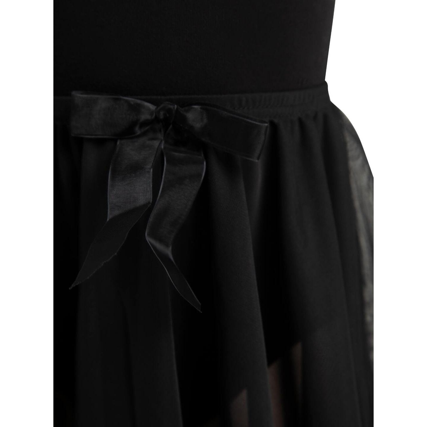 Юбка Capezio Pull On Circular для девочек, цвет: Чёрный — фото 4