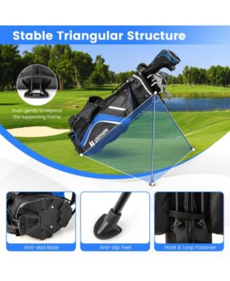 Lightweight Golf Stand Bag with 14 Way Top Dividers and 6 Pockets