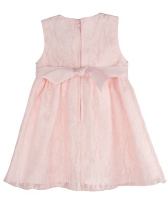 Baby Girls Burnout Butterfly Lace Dress