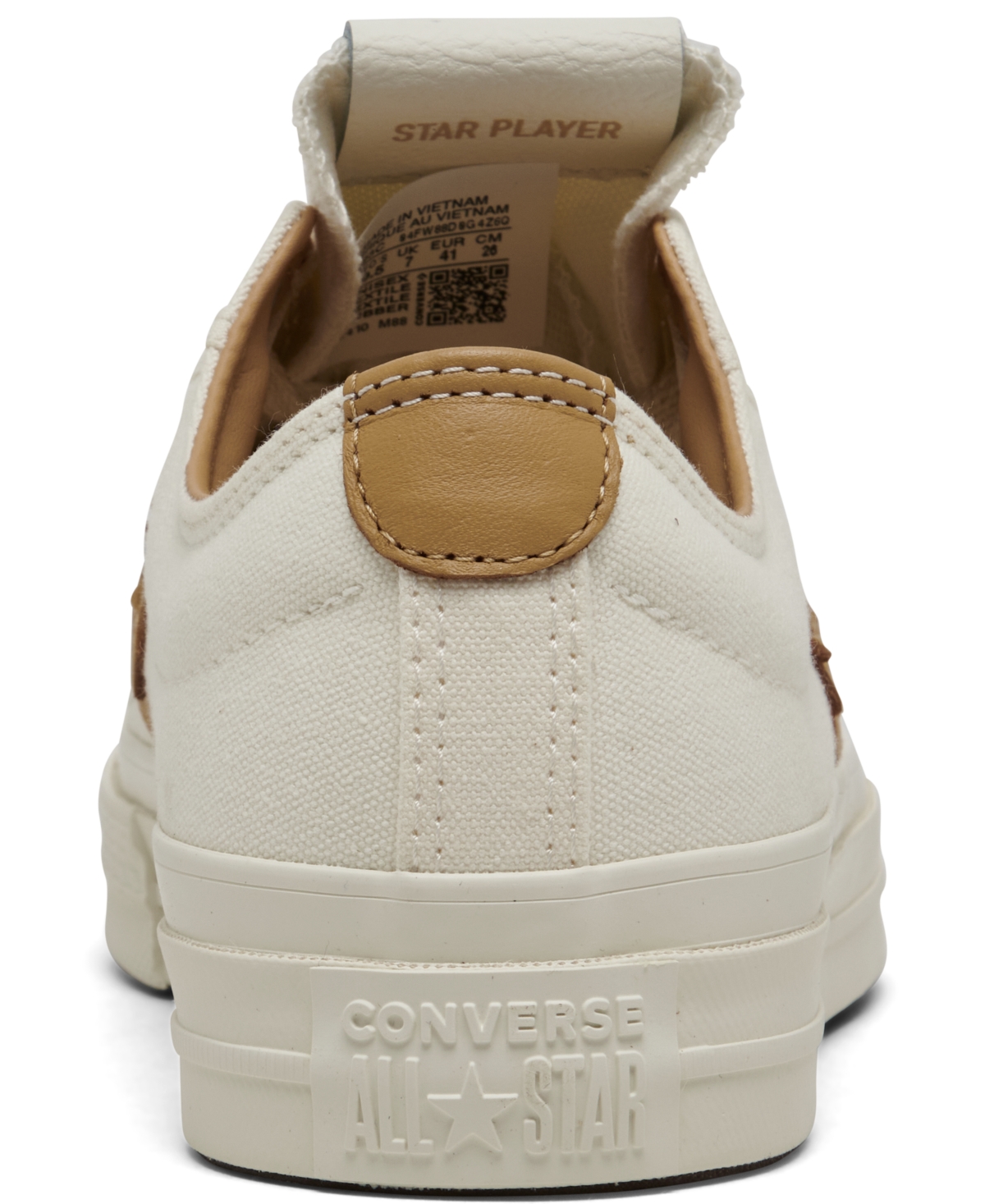 Converse Women's Star Player 76 Casual Sneakers From Finish Line In Egret,sandy