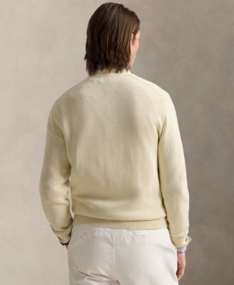 Men's Cotton V-Neck Cardigan
