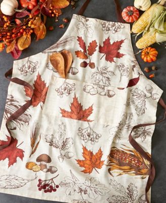 Autumn Botanical Printed Apron