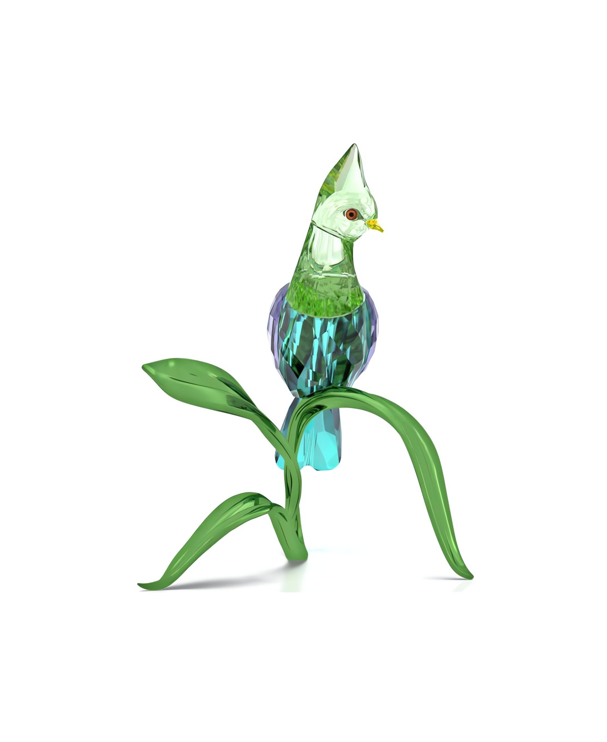 Swarovski Idyllia Collection Green Turaco Crystal Figurine | ModeSens