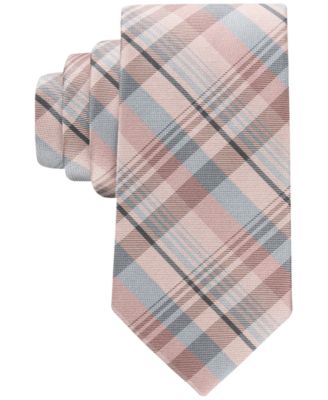 Calvin Klein - Men's Bunker Plaid Tie