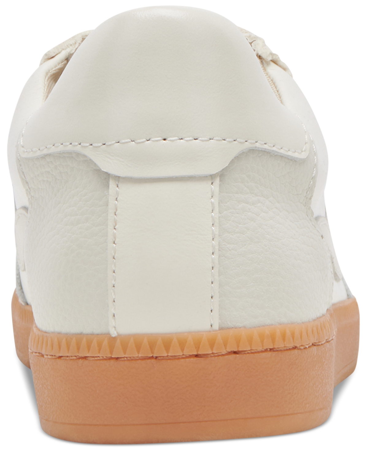 Dolce Vita Notice Lace Trim Sneaker In White Leather