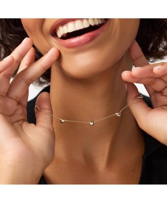 Heart Necklace - Lev Mini Station Necklace