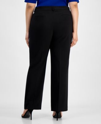Plus Size Bird Eye Pants