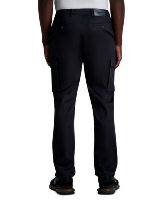 Men's Straight-Fit Twill Cargo Pants 