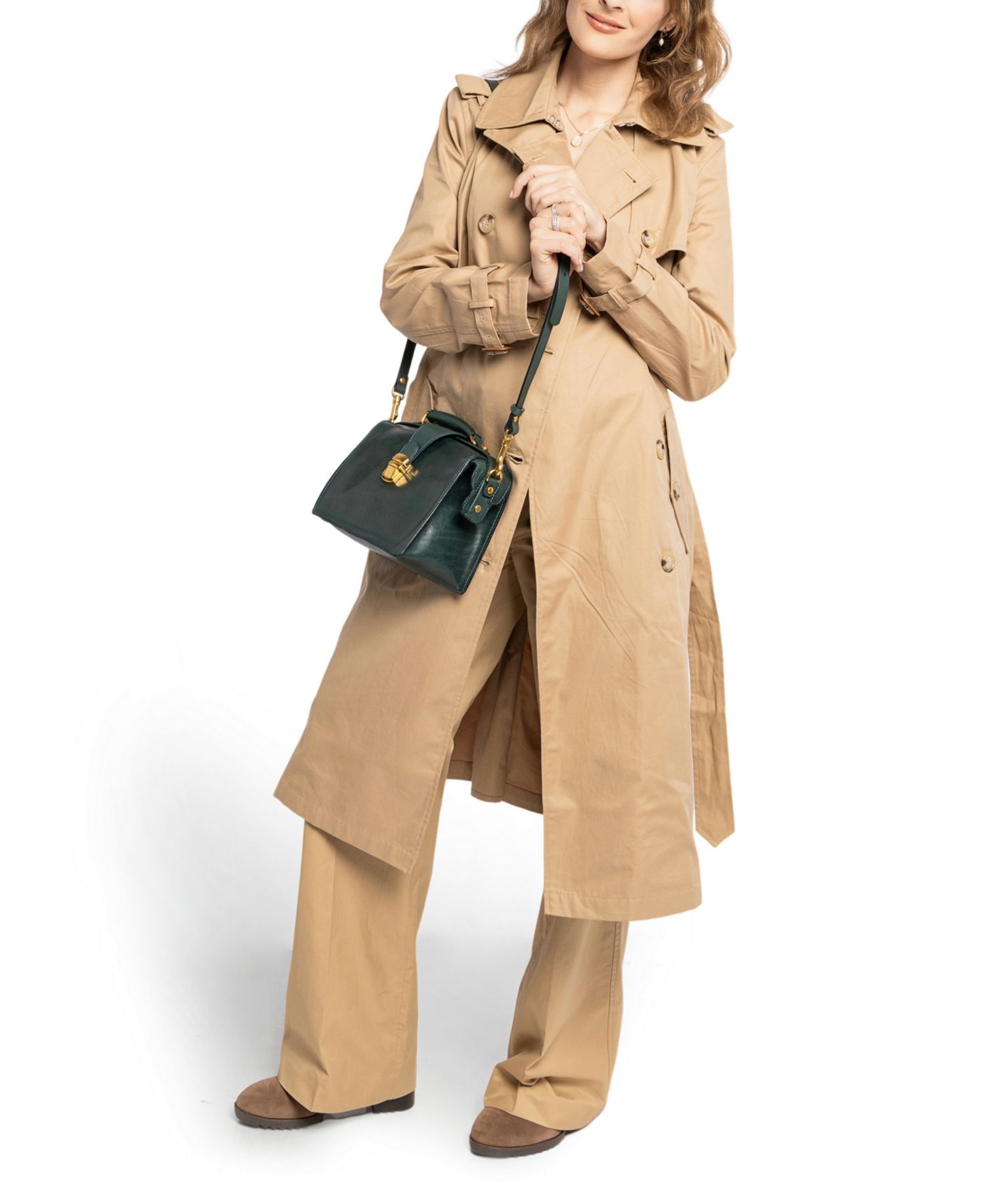 Women's Genuine Leather Doctor Transport Satchel Bag