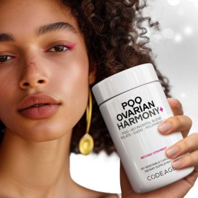 PQQ Ovarian Harmony - Myo-Inositol, D-Chiro-Inositol, Folate, CoQ10 Phytosome & Pyrroloquinoline Quinone Supplement, 120 Capsules