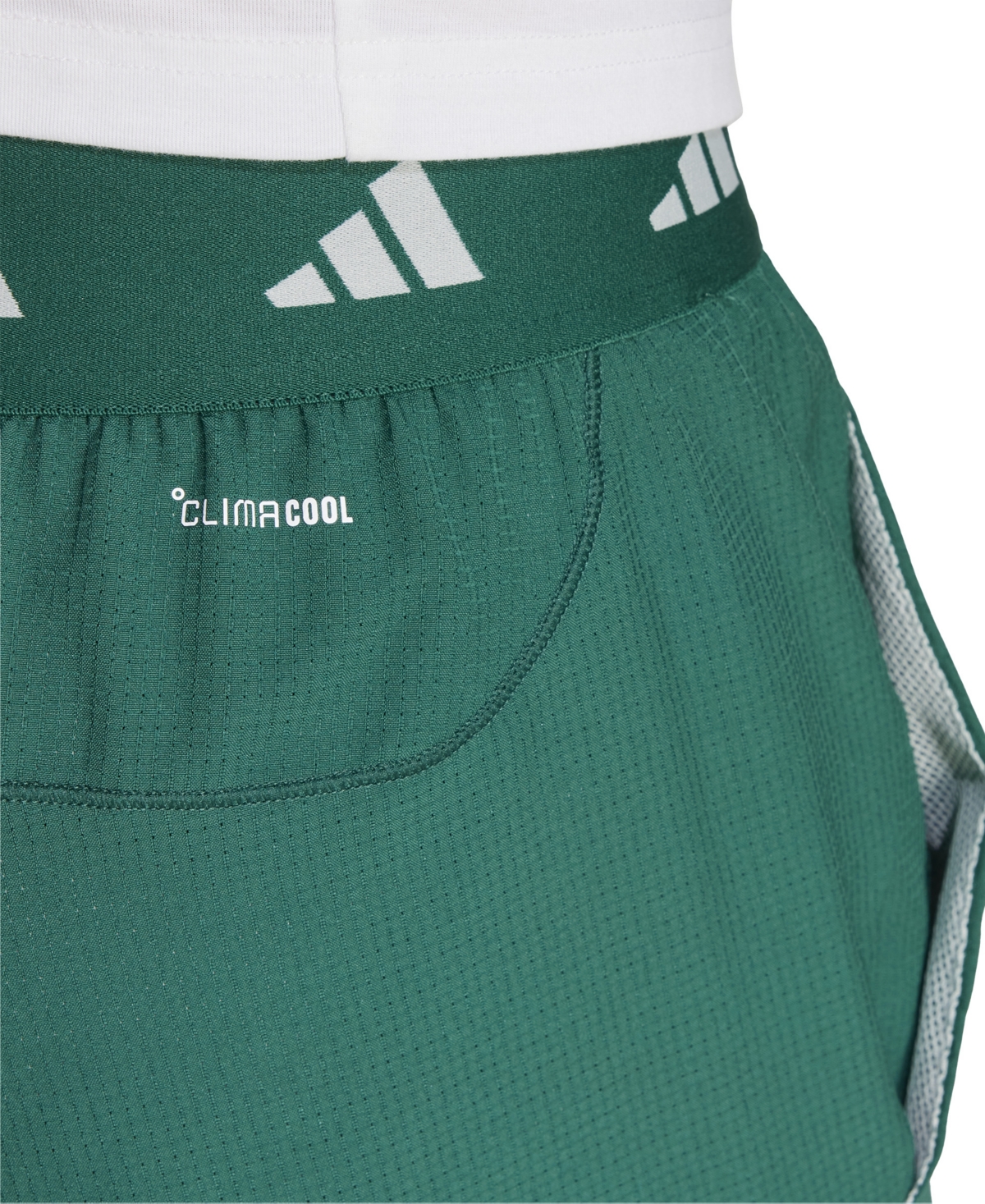 Adidas Originals Men's Gym 2-in-1 7" Shorts In Cgreen,won