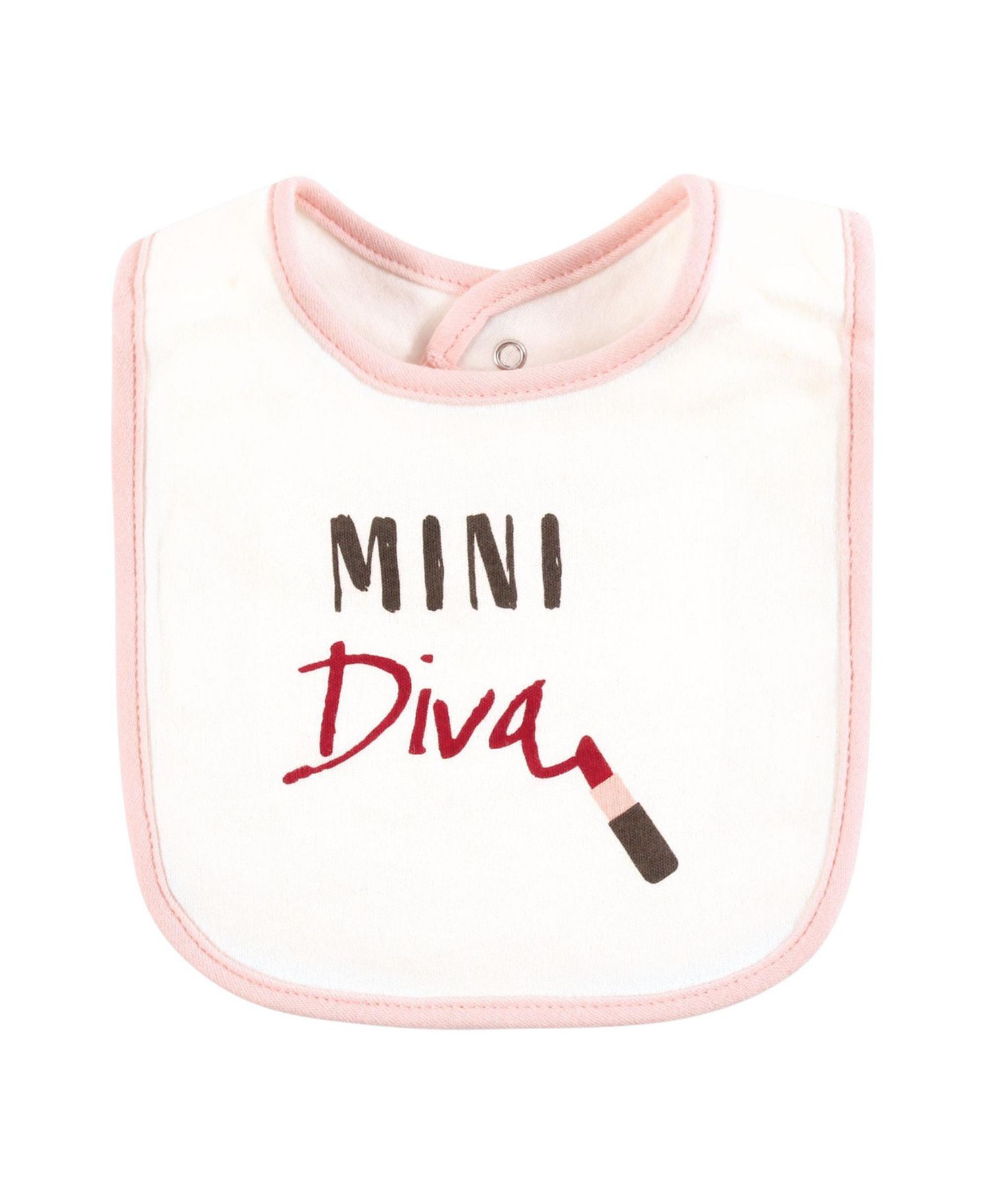 Girls Soft Cotton Mealtime Bibs