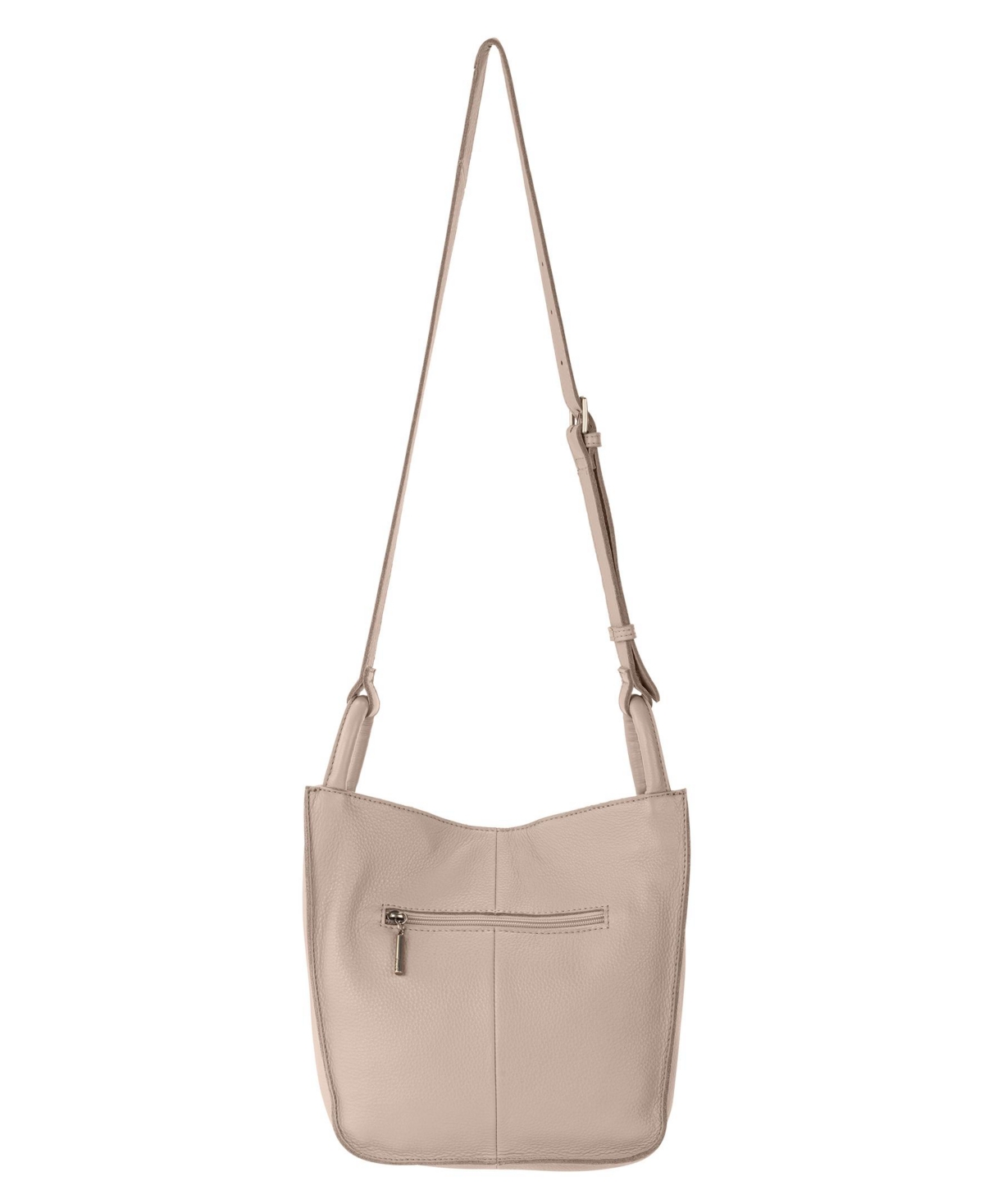 The Sak Los Feliz Leather Medium Crossbody Bag In Sand