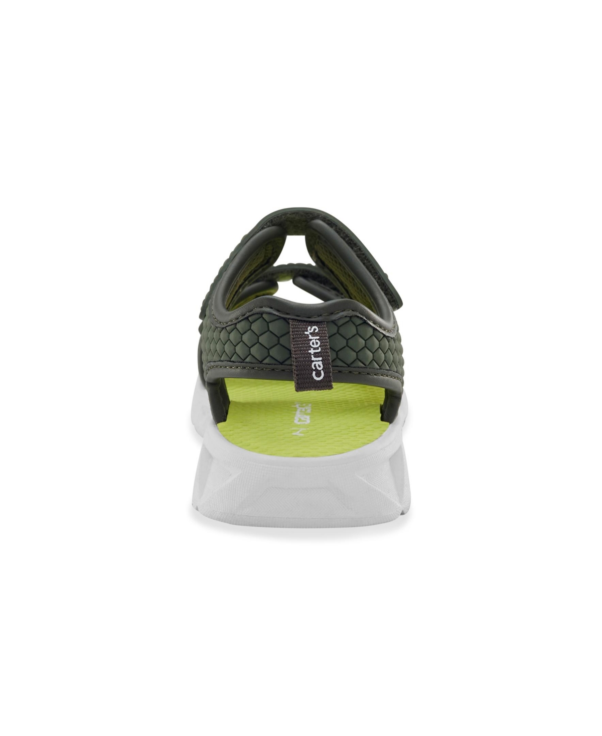 Carter's Toddler Boys Tanis Hook And Loop Sandal In Olive
